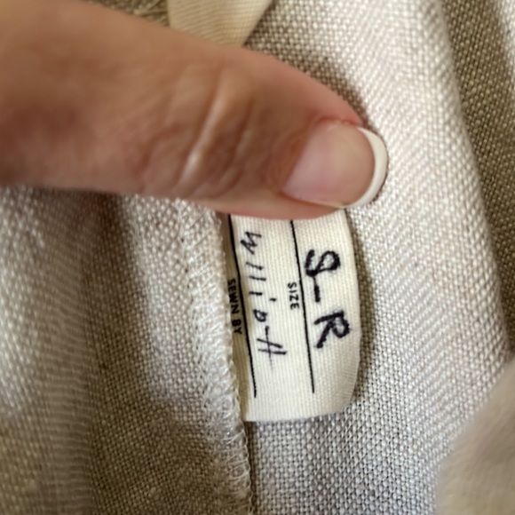 Elizabeth Suzann Clyde Jumpsuit in Flax Linen S-R - Picture 4 of 6